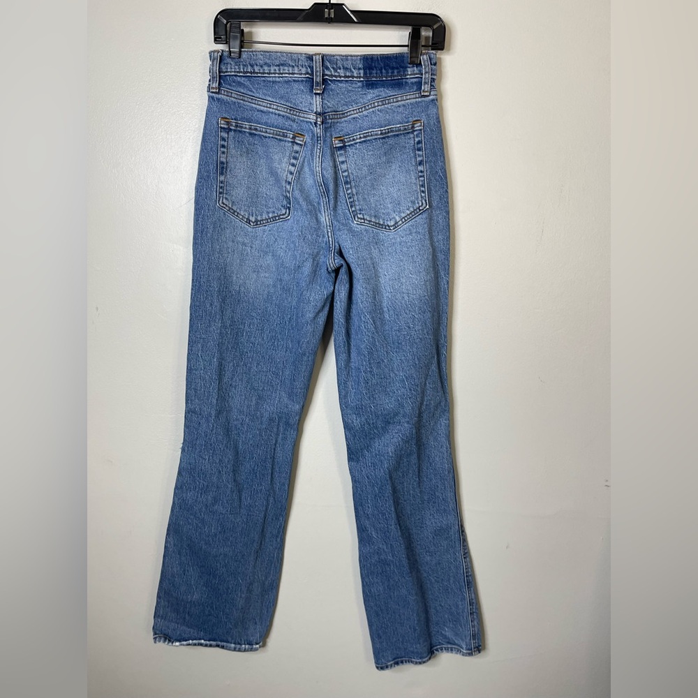 Abercrombie & Fitch The 90s Straight Ultra High Rise Medium Wash Jeans 28 6R - Picture 6 of 10